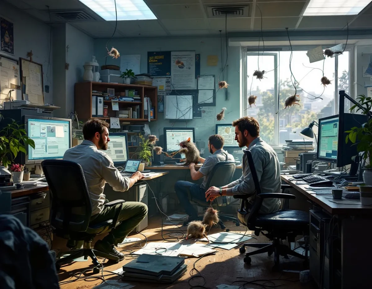 Alerte rouge dans la Silicon Valley : Quand les rongeurs sabotent l'innovation technologique