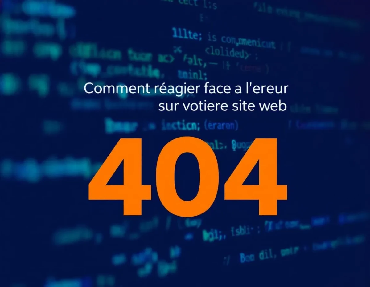 Comment Réagir Face à l'Erreur 404 sur Votre Site Web : Guide Pratique