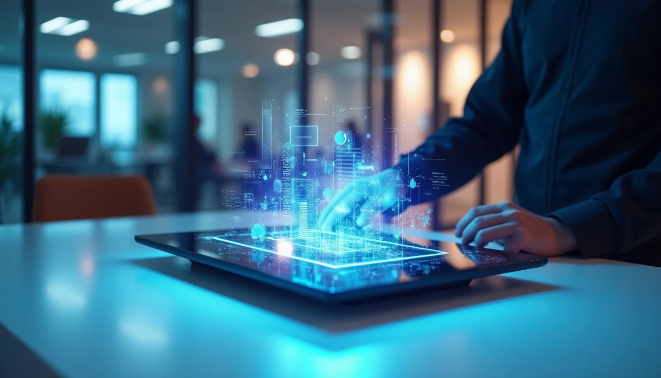 Tablette tactile holographique : projection 3D sans lunettes spéciales