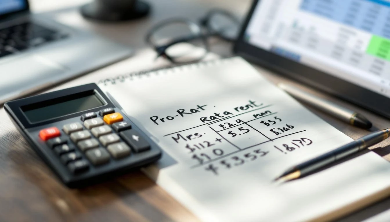 Comment calculer un loyer au prorata en 3 étapes simples