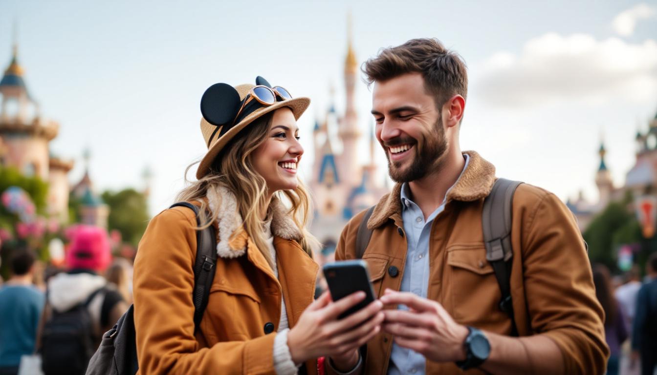 Affluence Disneyland Paris : quelle appli pour éviter la foule
